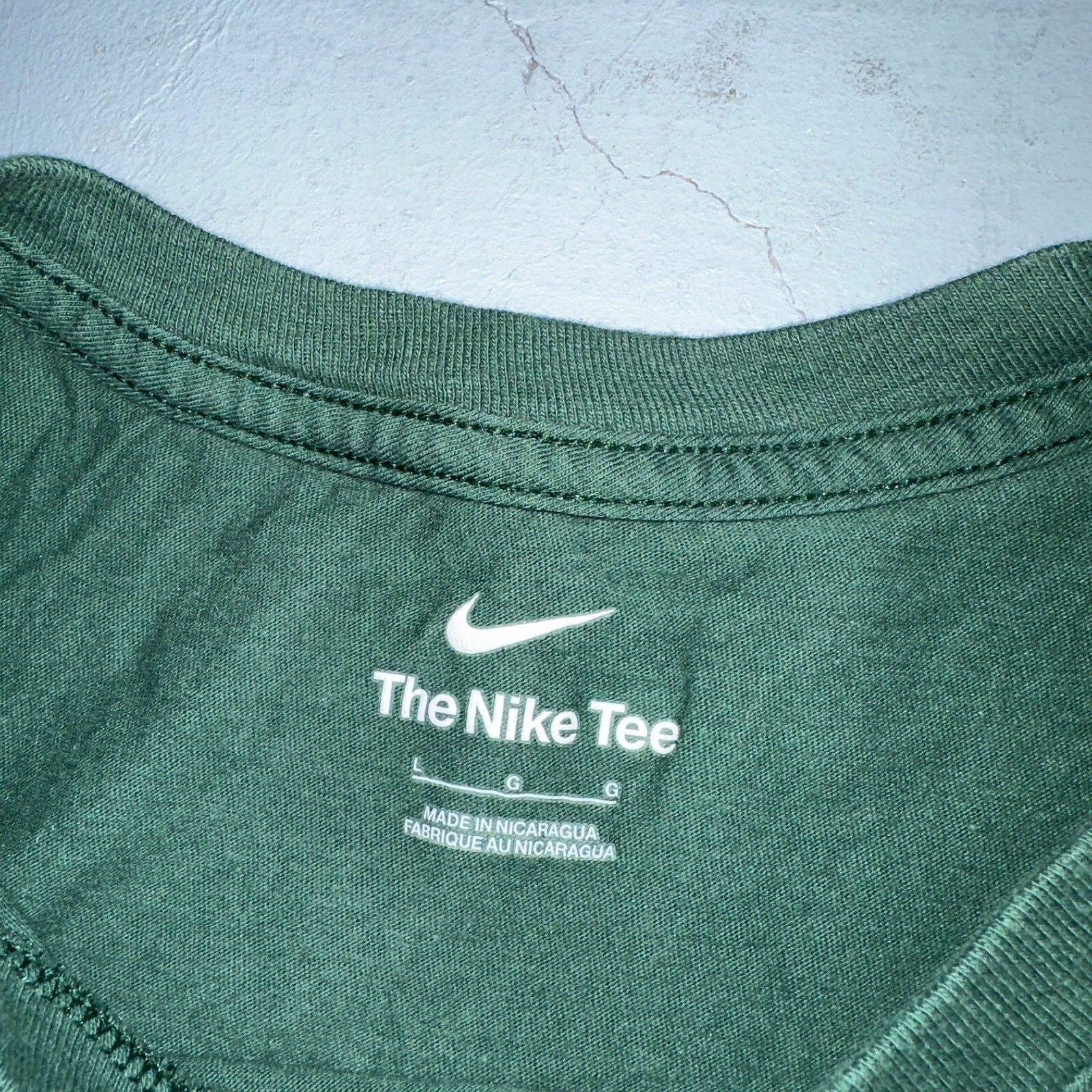 Nike Oregon Pride Lacrosse VTG T Shirt Green Polo Bear Rare Promo Y2K Sports