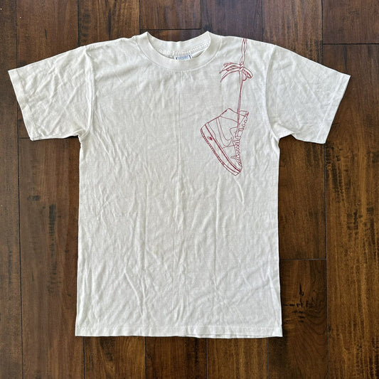 Nike Vintage T Shirt Mens Over The Shoulder Airship Jordan Dunk 80s Outline RARE