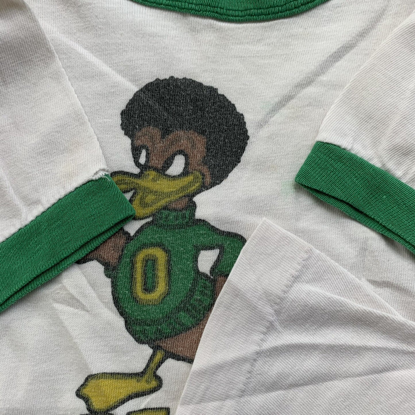 Champion Oregon Afroduck Vintage Portland 70s Ducks Nike BOYS T Shirt Eugene
