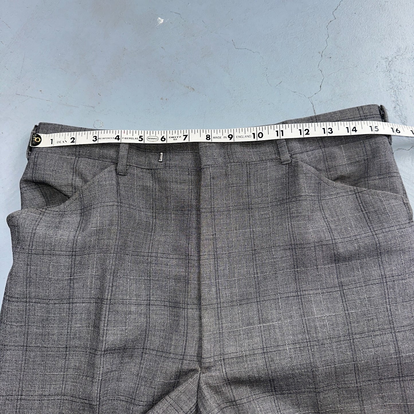 VTG Mens 2 PC Suit 38 Jacket Coat Pants Gray Rockabilly 60s 1960s Petrocelli