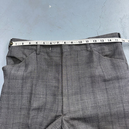 VTG Mens 2 PC Suit 38 Jacket Coat Pants Gray Rockabilly 60s 1960s Petrocelli