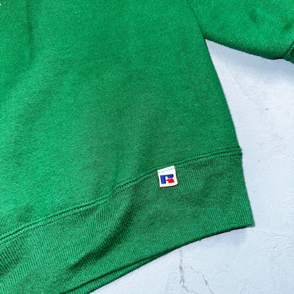 Oregon Ducks Donald Russell Athletic Sweatshirt 2XL VTG Crewneck Green 90s USA