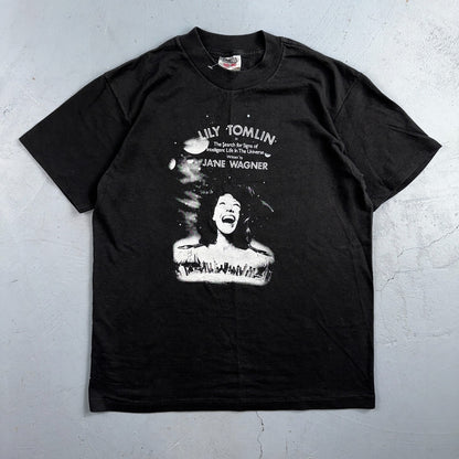 Oneita Lily Tomlin Search Intelligent Life Universe VTG T Shirt Horror Movie Rap