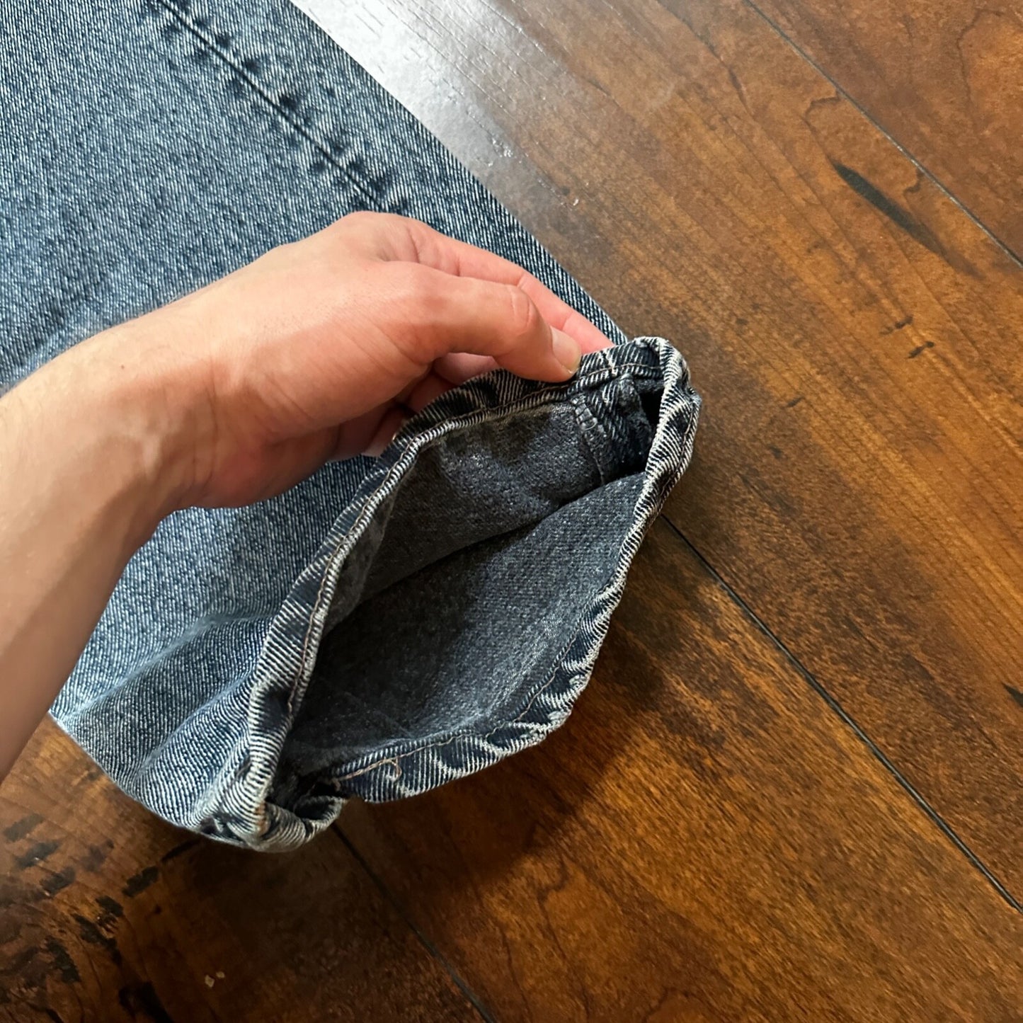 VTG 90s Levis 501 Button Fly 38x32 USA Tag Jeans Straight Wash Blue XX Act 34x30