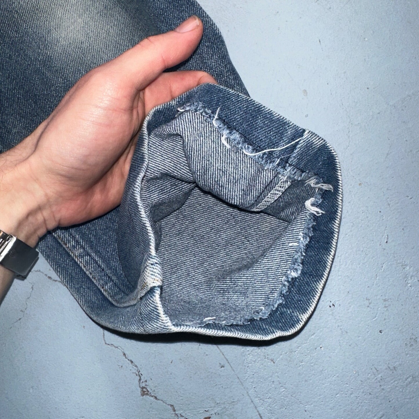 Levis 716 Vintage 80s USA Orange Tab Bootcut Flare Blue Bell Bottom Jeans 29x27