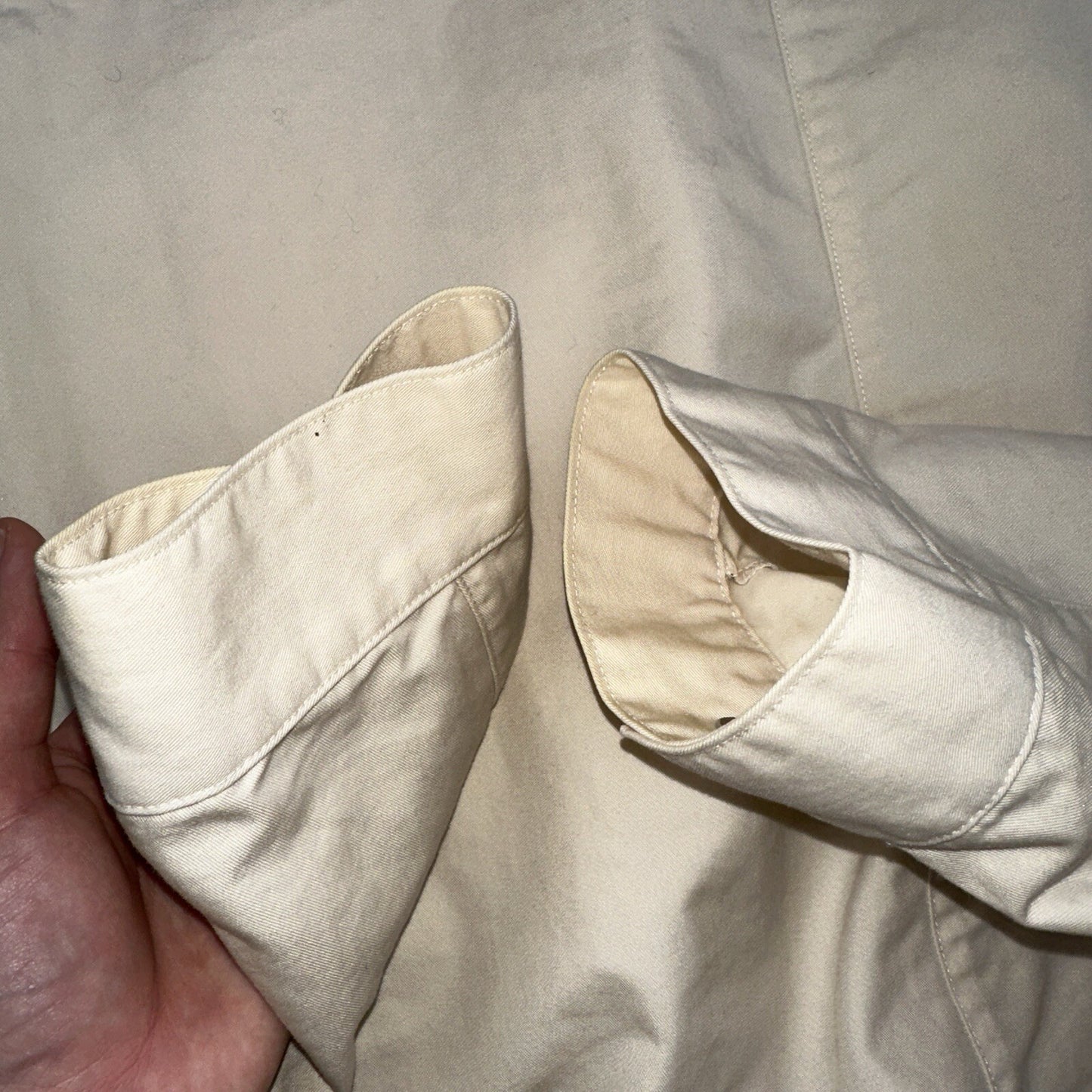 Polo Ralph Lauren Jacket VTG 90s Mens XL Tan Khaki Dad Full Zip Side Belted