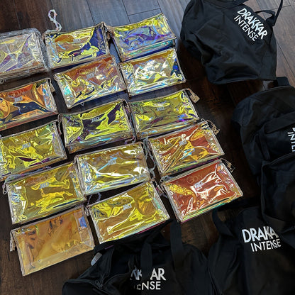 Lot Of 20 Women's Glam Makeup Cosmetic Mini Bag Travel Size Duffle Bag. RANDOM