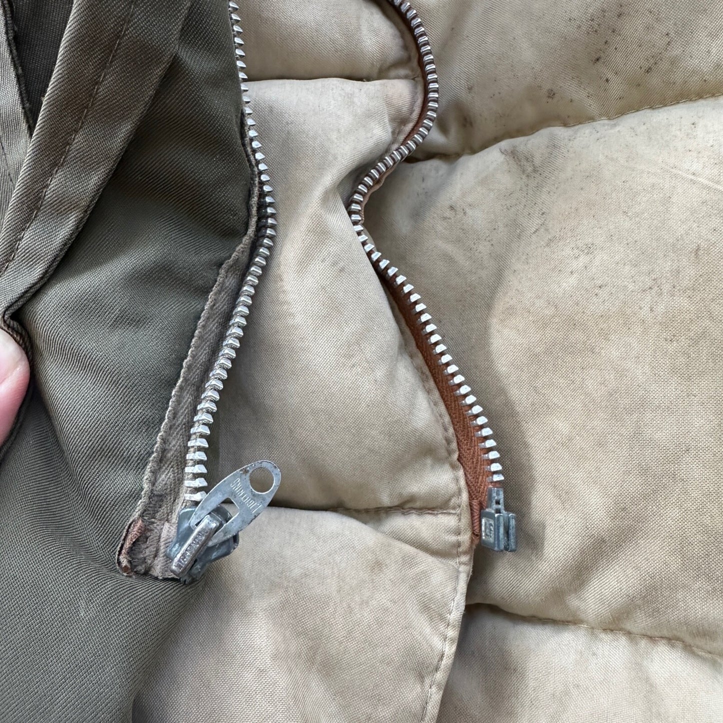 VTG 70's Pioneer Sportswear Men's Med Down Insulated Puffer Coat Jacket Shell