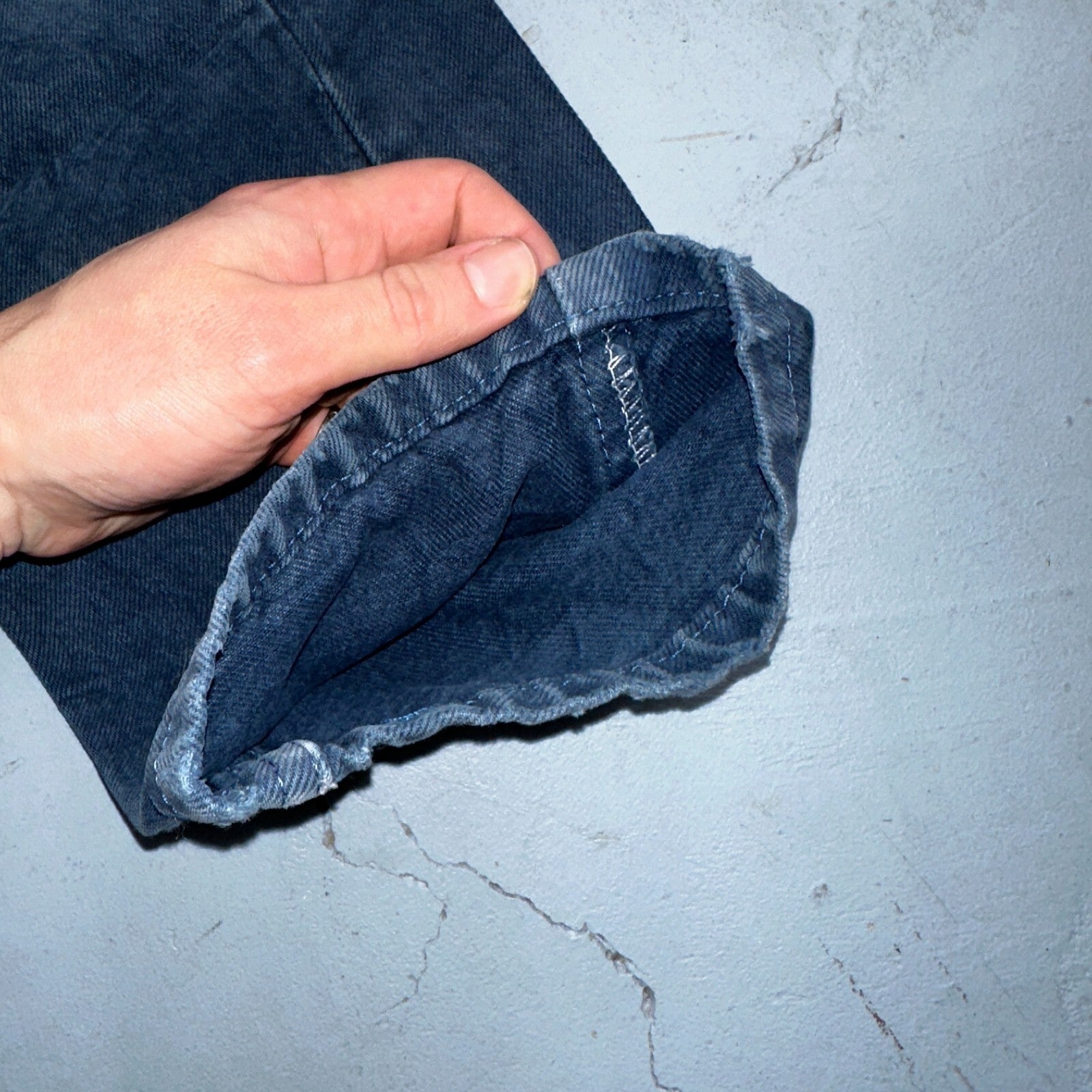 Levis 560 VTG Jeans Womens 14 Blue Wash Loose Straight Orange Tab Denim 25x26