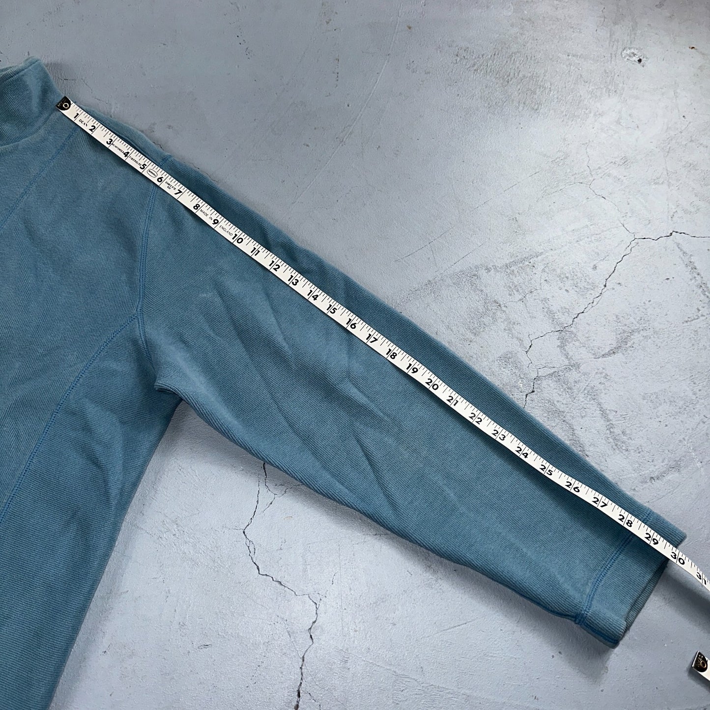 Tommy Bahama Sweater Mens XL Blue Quarter Zip Pullover Stretch Preppy Relaxed