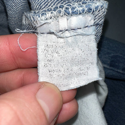 Levis 501 Vintage 80s USA XX Straight Leg Jeans Blue Med Wash 1980s Act 31x31