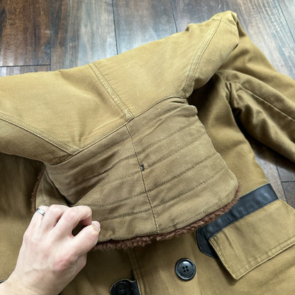 VTG 1930s 1940s USMC Deck Jacket 42 USN US Military 30s 40s Transport Mackinaw