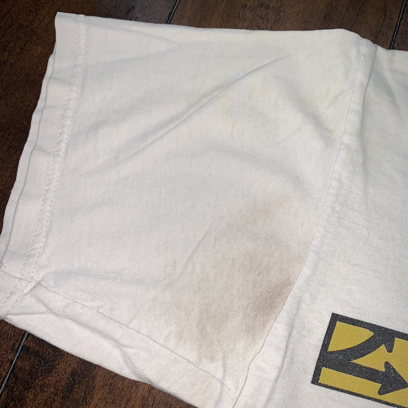 Nike Vintage T Shirt Mens White Small Y2K Silver Skateboard Cone Surf Ocean