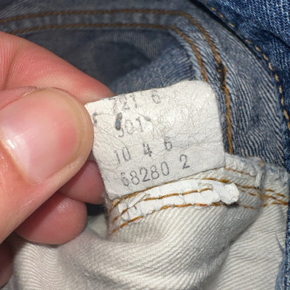 Levis 501 Vintage 70s SS Redline Selvedge USA XX Jeans Med Wash 48x30 Act 44x27