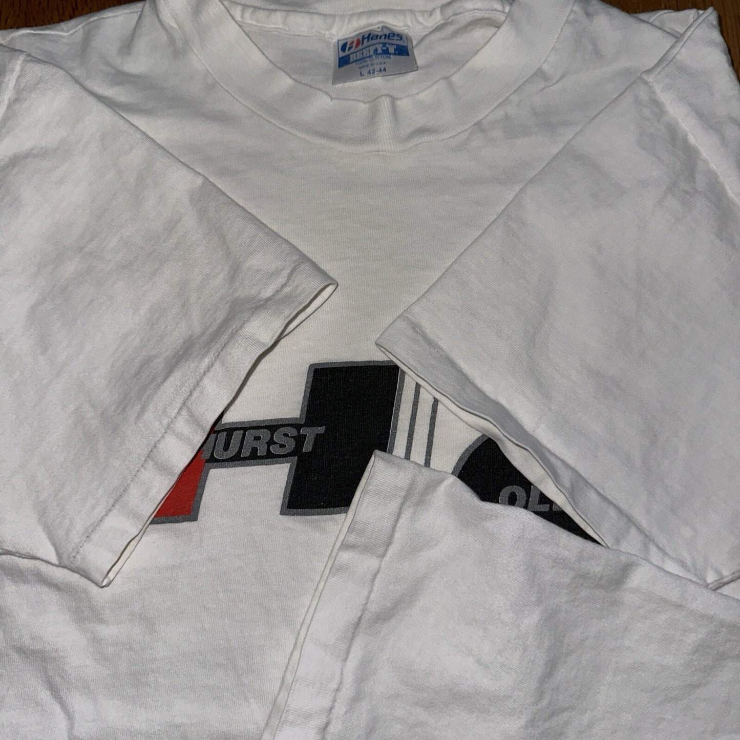 Hurst Olds 442 USA Old Car Smoke Vintage T Shirt 80s Graphic Racing Muscle