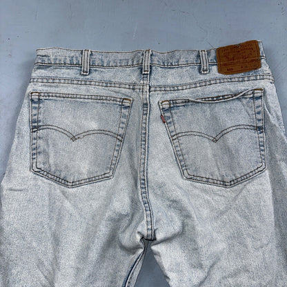 Levis 505 Vintage 90s USA XX Jeans Blue 501 Light Wash 38x30 Act 36x28