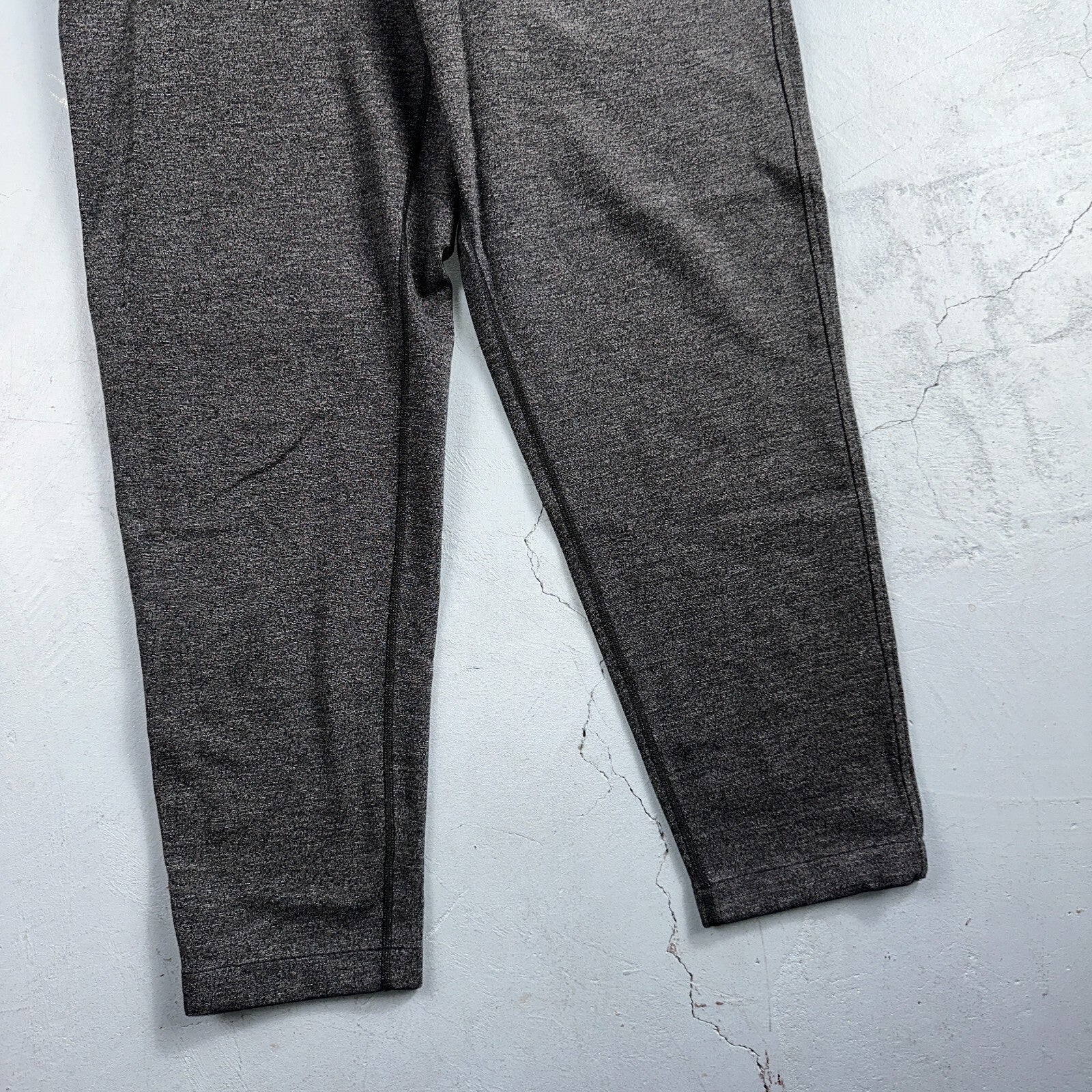 Lululemon Size 10 Grey Marle Ponte High Waist Fly Slim Fit Dress Pants Casual