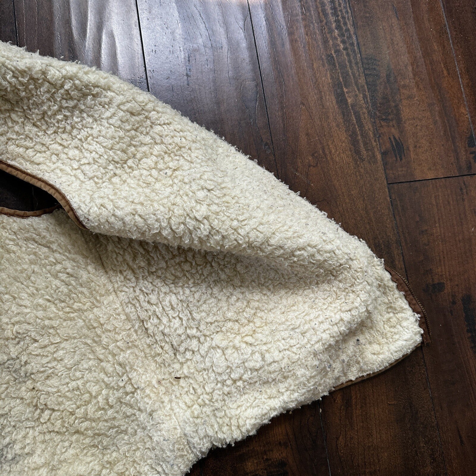 VTG 70s Carhartt Sherpa Lined Vest Mens XLT 6SVL Heavy Duck Canvas Hunting