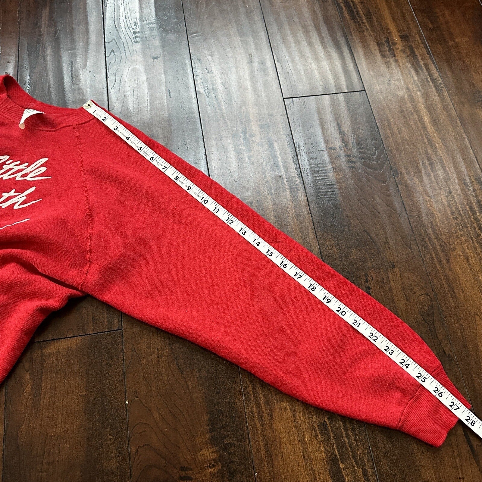 VTG Christmas Crewneck Sweatshirt 1980s Red Ugly Cute 80s Funny Loving Grandma