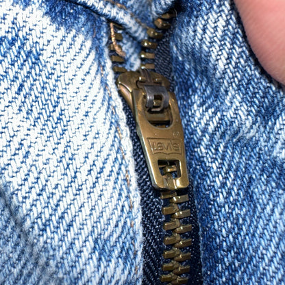 Levis 525 Silver Tab USA Vintage 90s Skater Jeans Light Wash Act 32x32 Act 30x30