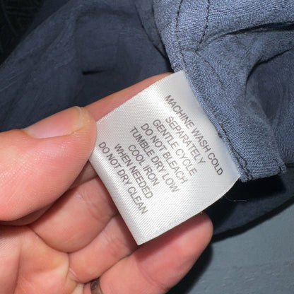 Joseph & Feiss Silk Shirt Mens XXL Short Sleeve Button Up Floral Camp Black Gray