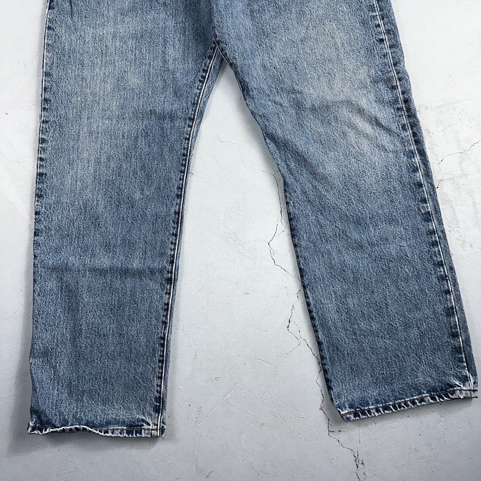 Levis 501 Vintage 90s XX Straight Leg Jeans Y2K Light Wash 40x30 Act 37x30