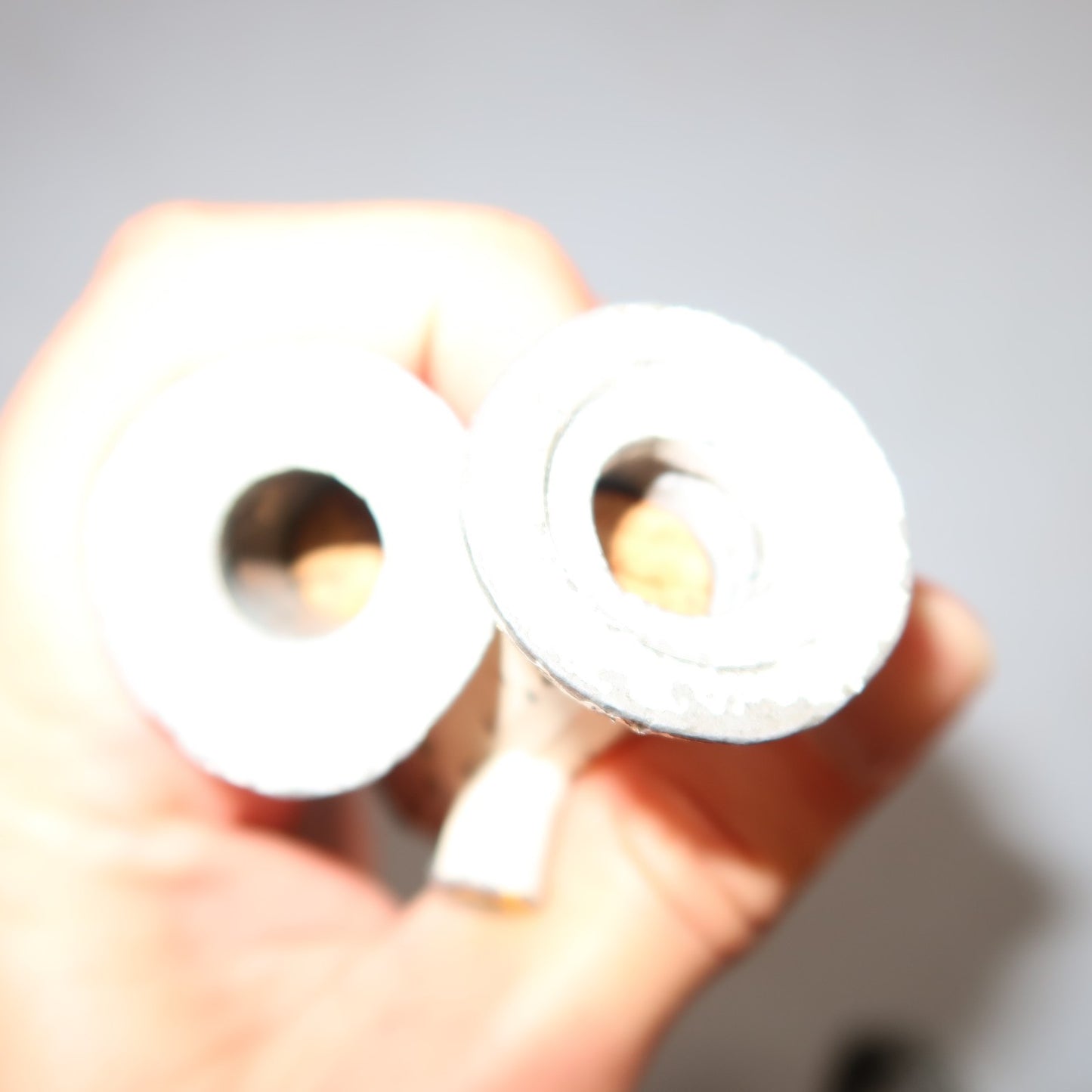 Vintage Cast Iron Hand Water Pump Salt and Pepper Shakers Cute MCM 60s