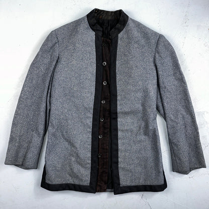 Antique 1900s Union USMA US Military Academy Cadet Uniform Gray Wool Jacket