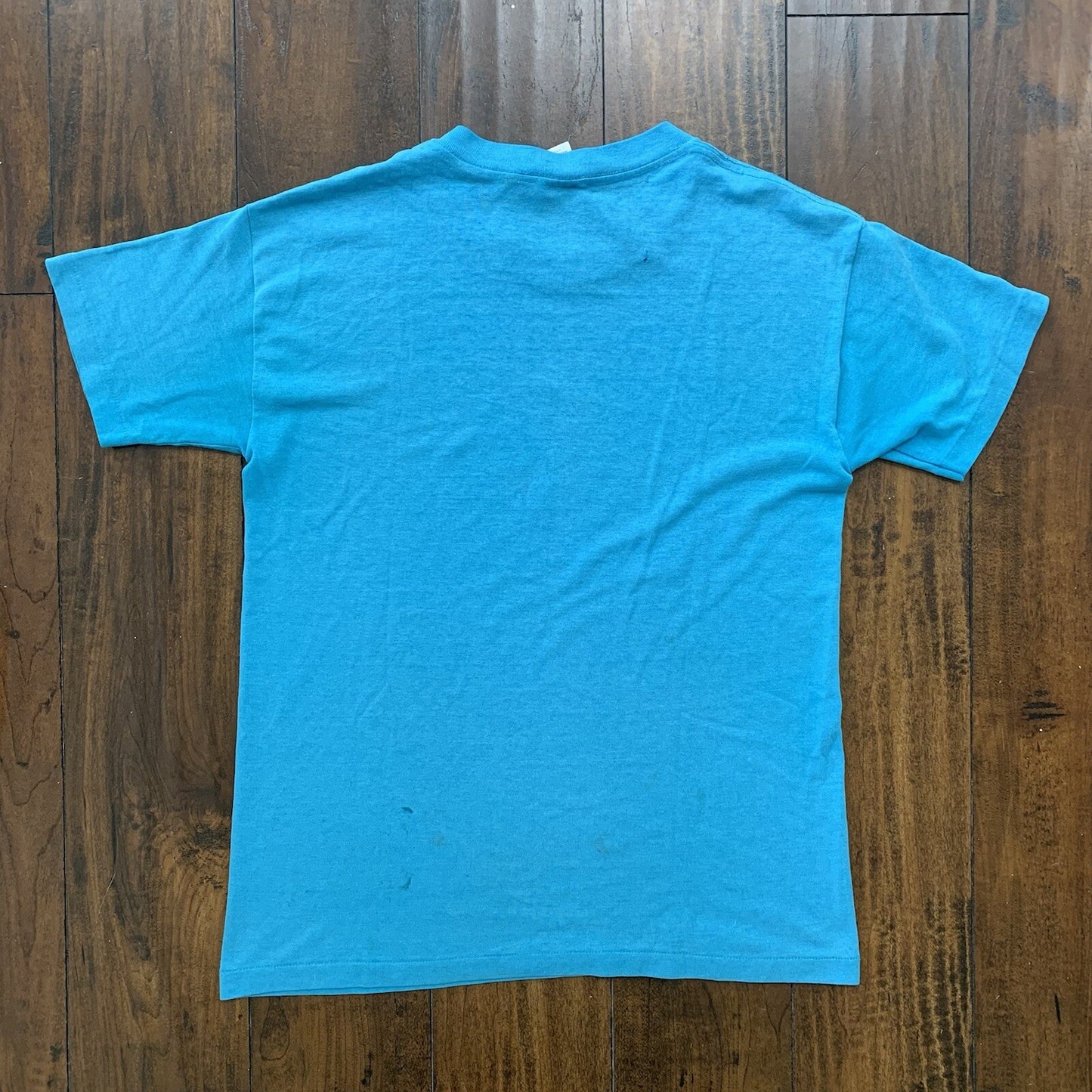 Nike Vintage T Shirt Mens M Palm Beach Waffle Sandals 80s Blue Tag Flordia Rap