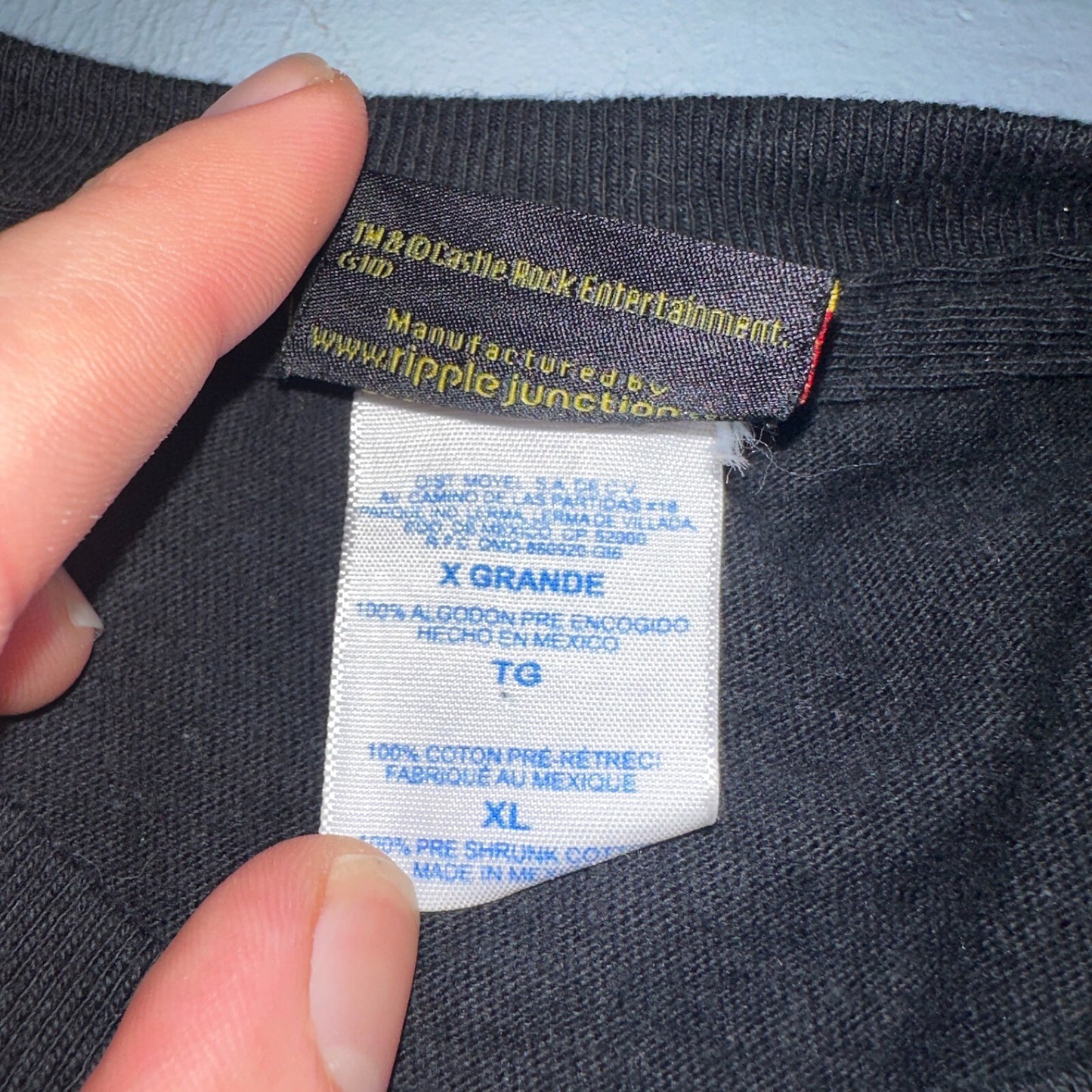 Seinfeld Serenity Now Black Ripple Junction T Shirt XL Vintage Style 90s Tv Show