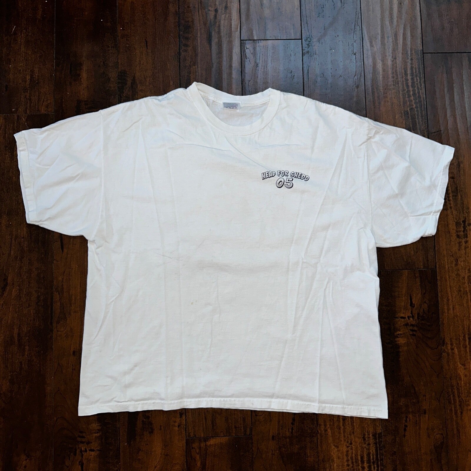 Head Funny Y2K 2005 VTG T Shirt Classic Antique Sports Cars Hot Girl USA Nascar