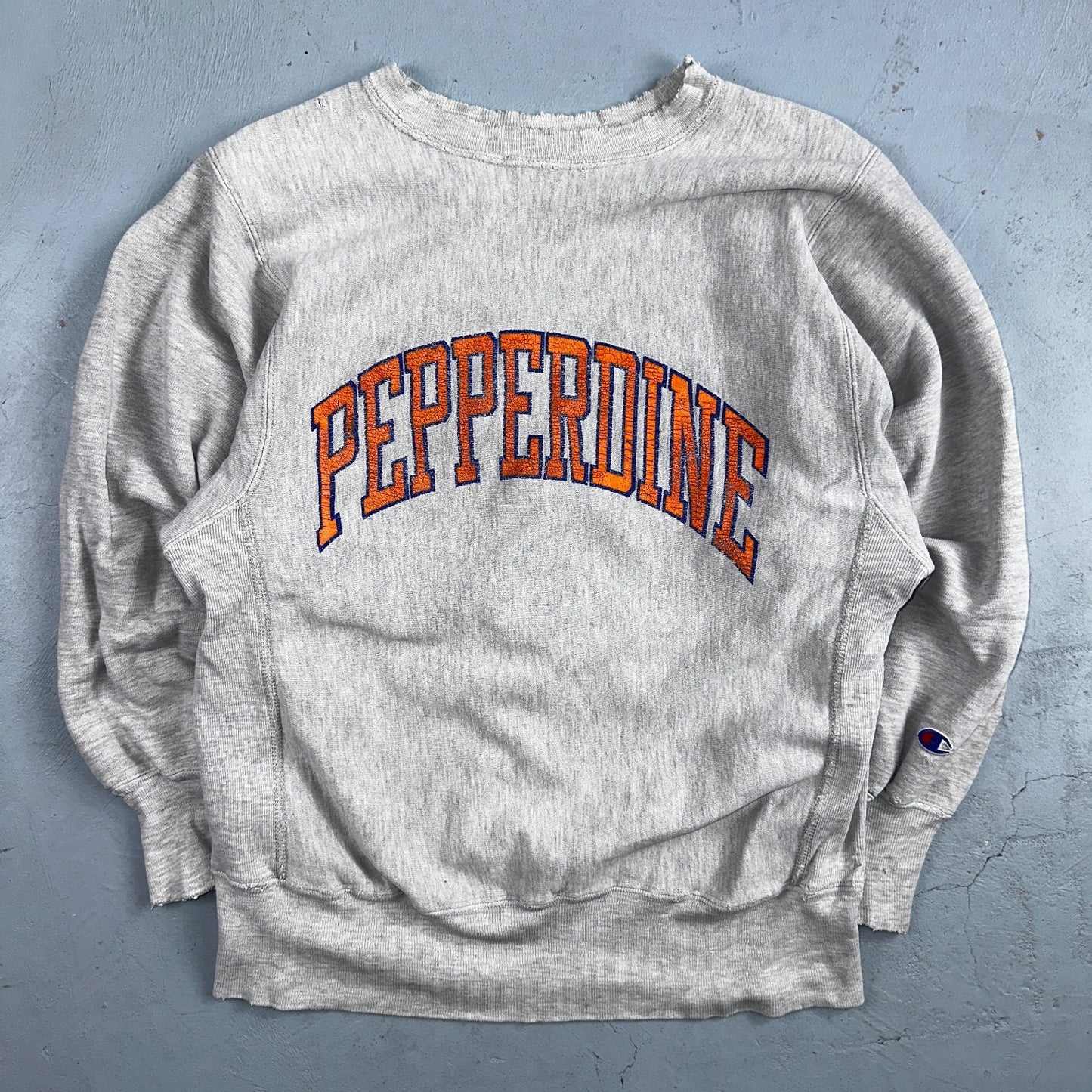 VTG 90s Champion Reverse Weave Crewneck Sweatshirt USA Pepperdine California