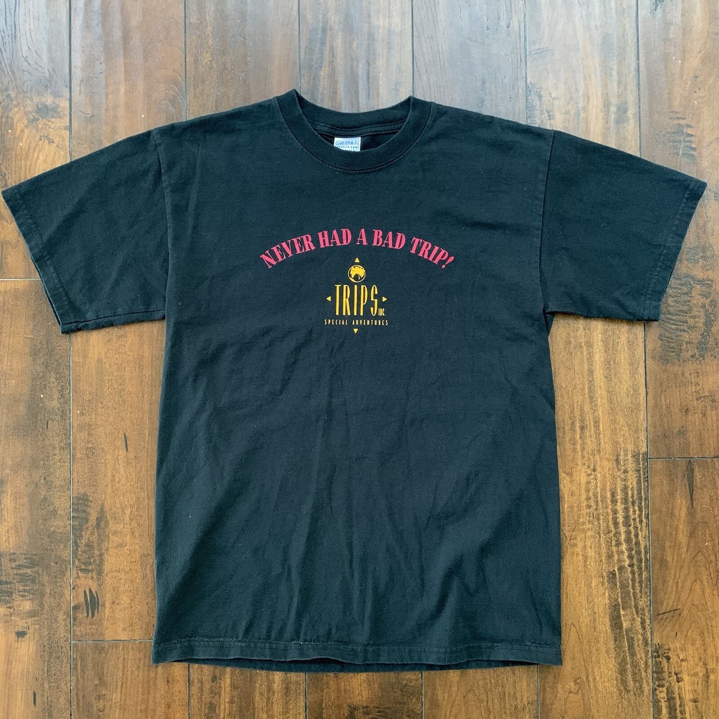 Bad Trip Vintage T Shirt 90s Alcohol Stoner Hippie Weed Head Funny Y2K Rap Tee