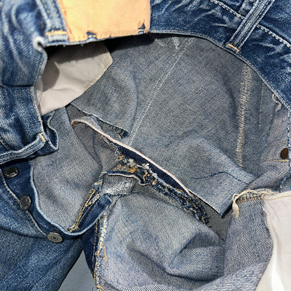 Levis 501 XX Big E Vintage 50s Redline Selvedge USA XX Reworked Jeans 29x29