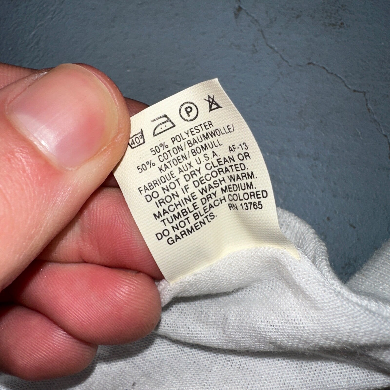 Screen Stars Hand Print VTG T Shirt 80s 1989 Graphic Bumper Rare Car Auto Band