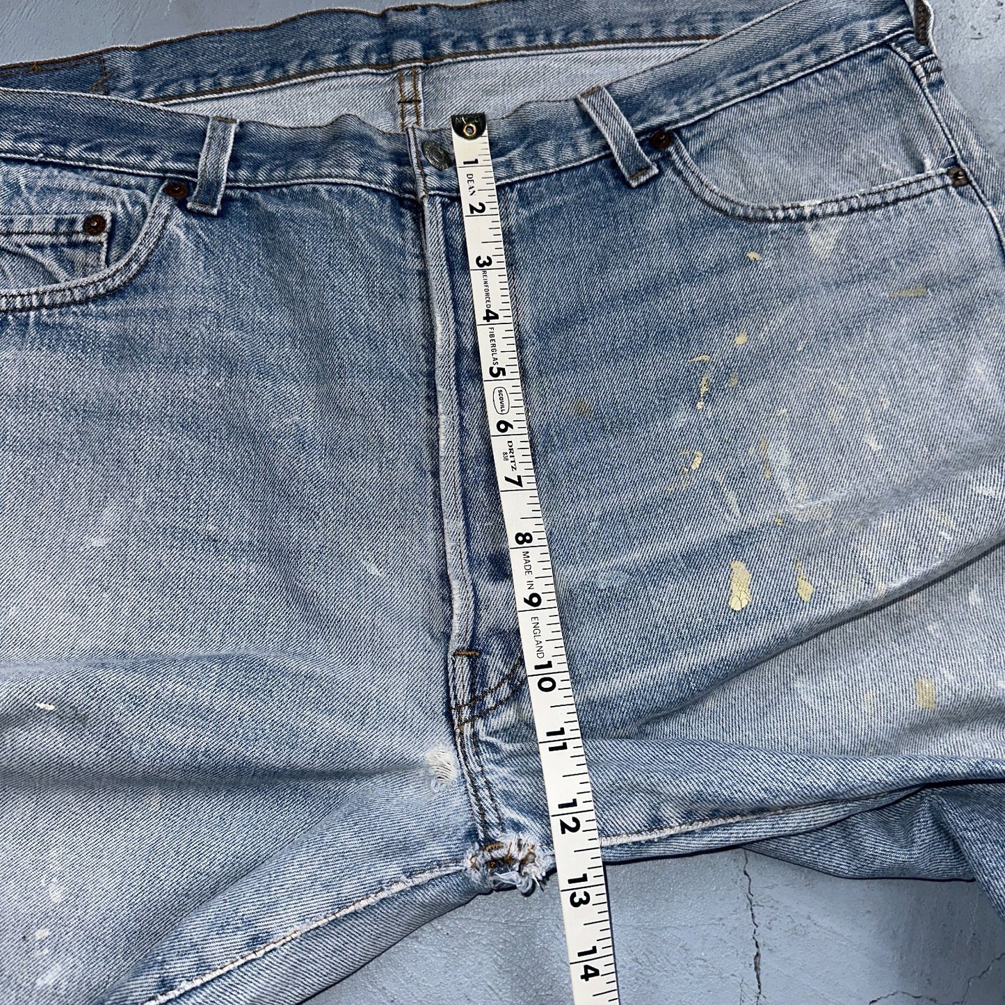 Levis 501 Vintage 80s Redline Selvedge USA XX Jeans Light Wash 40x33 Act 38x30