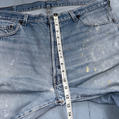 Levis 501 Vintage 80s Redline Selvedge USA XX Jeans Light Wash 40x33 Act 38x30