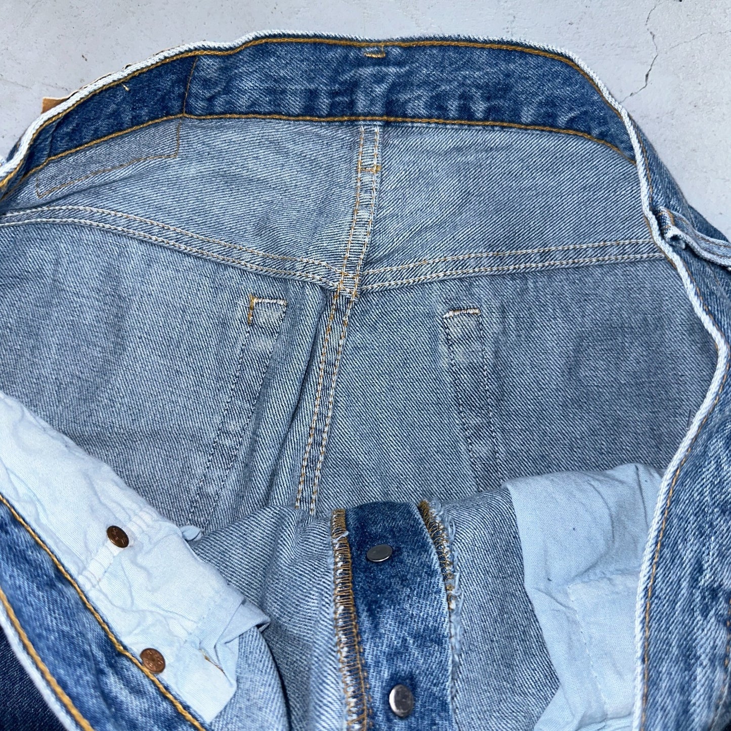 Levis 501 Vintage 90s USA XX Straight Leg Jeans Blue Med Wash 38x30 Act 36x29