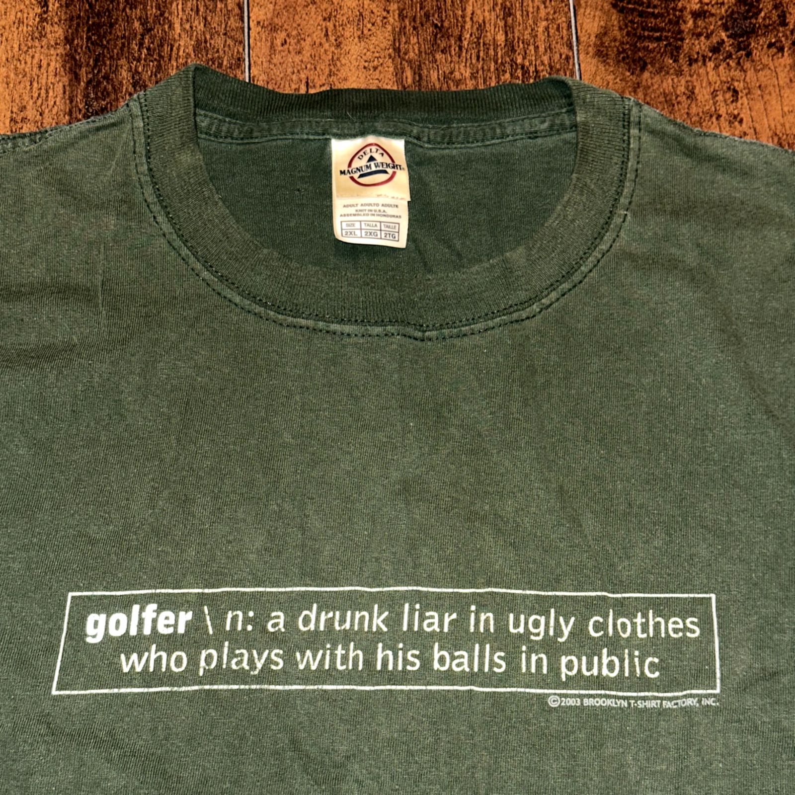 Golf Funny I HATE IT Vintage T Shirt Drunk Liar Sports Humor Dark Y2K Rap Golfer