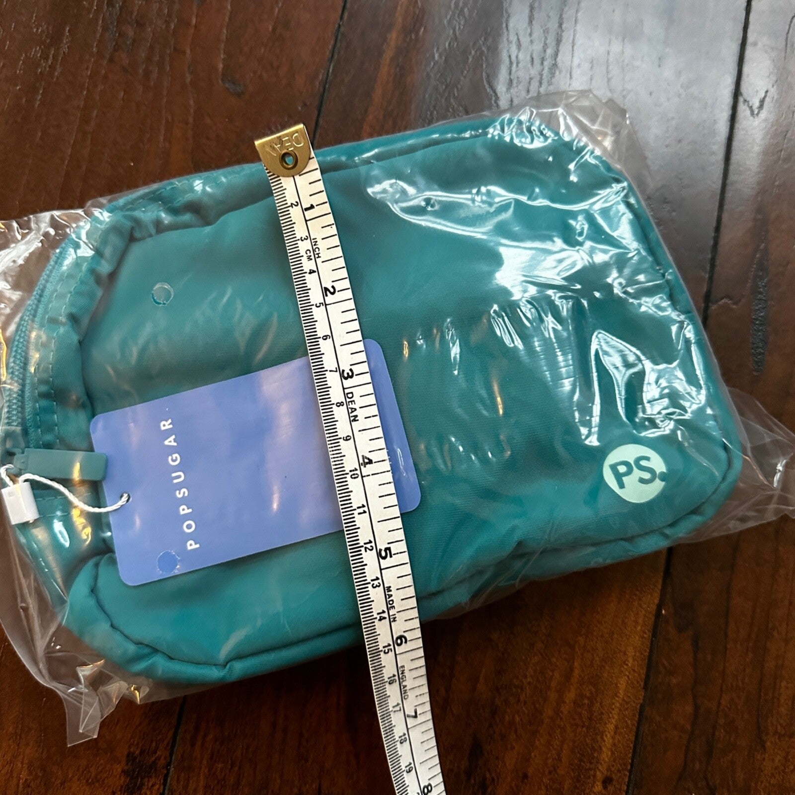 POPSUGAR Green Waist Pack Candy Gloss Sugar Pop Travel Pouch Bag