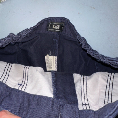 Lee Relaxed Fit Jeans Women's Size 6 Navy Straight Denim Y2K Work Wear