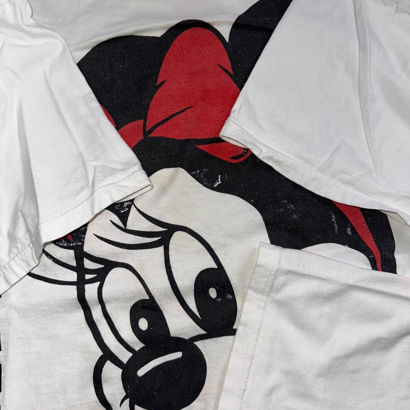 Minnie Mouse Disney VTG T Shirt 4XL Rap Big Print Double Sided Hot Cartoon