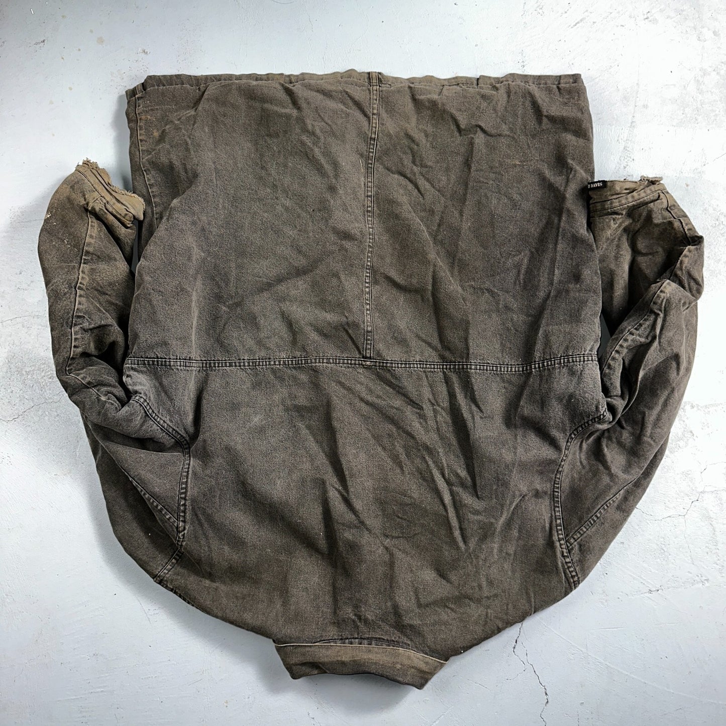 Ben Davis Jacket VTG 90s Canvas Blanket Lined Chore Workwear USA 3XL Detroit