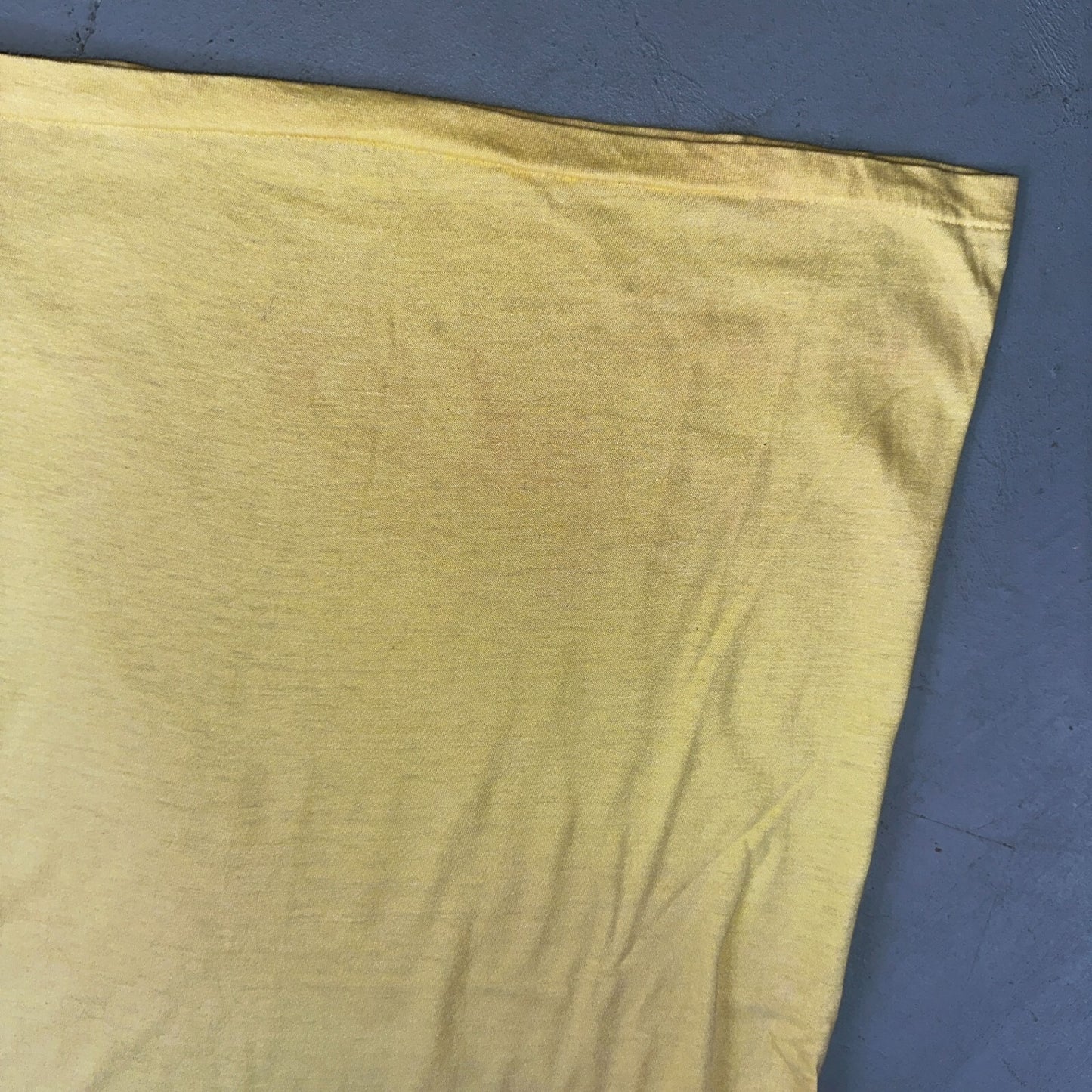 Hanes Bogeys VTG T Shirt Single Stitch Yellow Art Promo Large Classic Fun 50