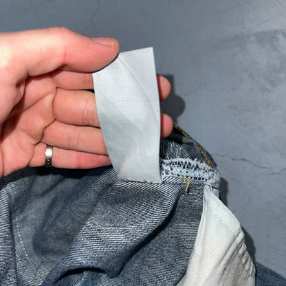 Levis 501 Vintage Y2K XX Straight Leg Jeans Blue Med Wash 34x34 Act 32x30