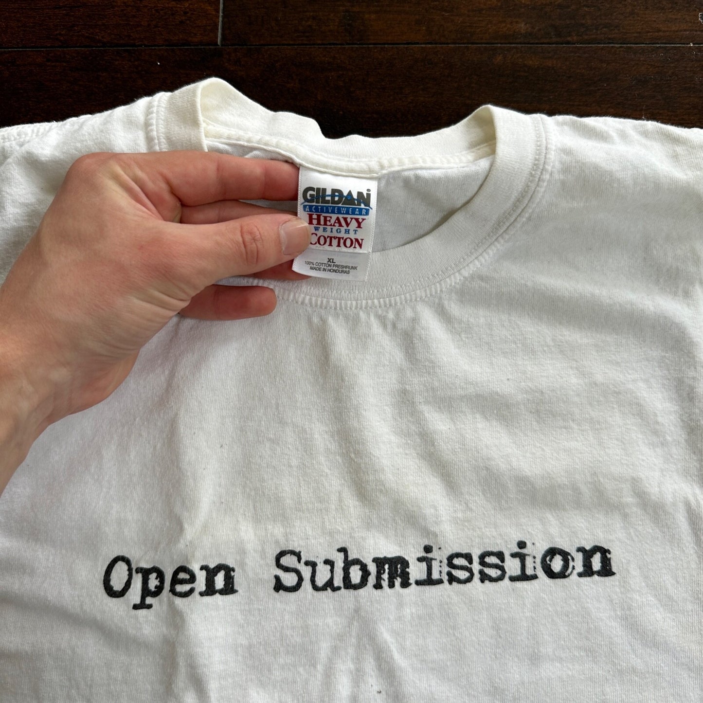 Open Submission Vintage T Shirt Gildan XL Missouri River White Rap Musical