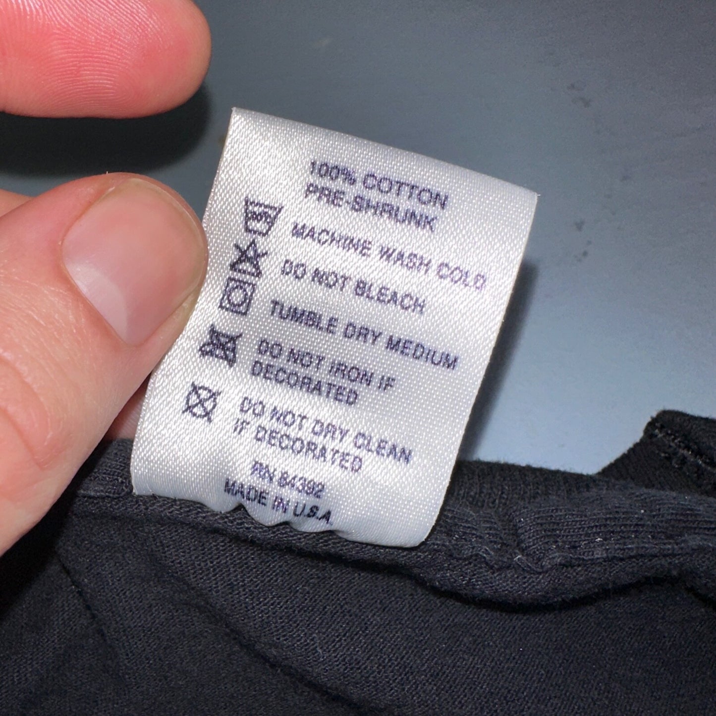 Elton John VTG Made In England 90s Black T-Shirt Made In USA Size XL Music Band