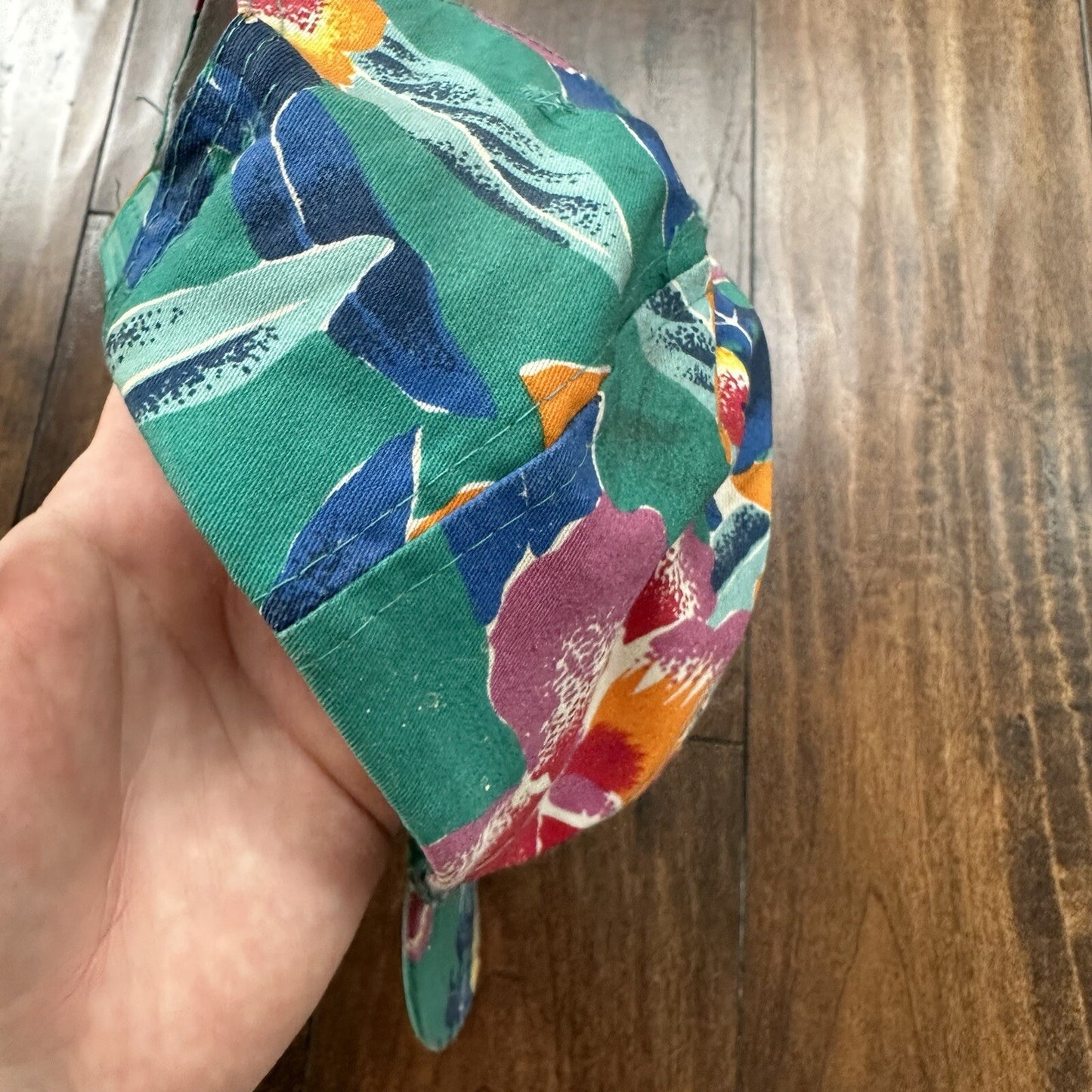 Hawaii Floral Vintage Hat Cap Snapback Music 90s 80s Used Nissan Rare Summer