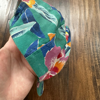 Hawaii Floral Vintage Hat Cap Snapback Music 90s 80s Used Nissan Rare Summer