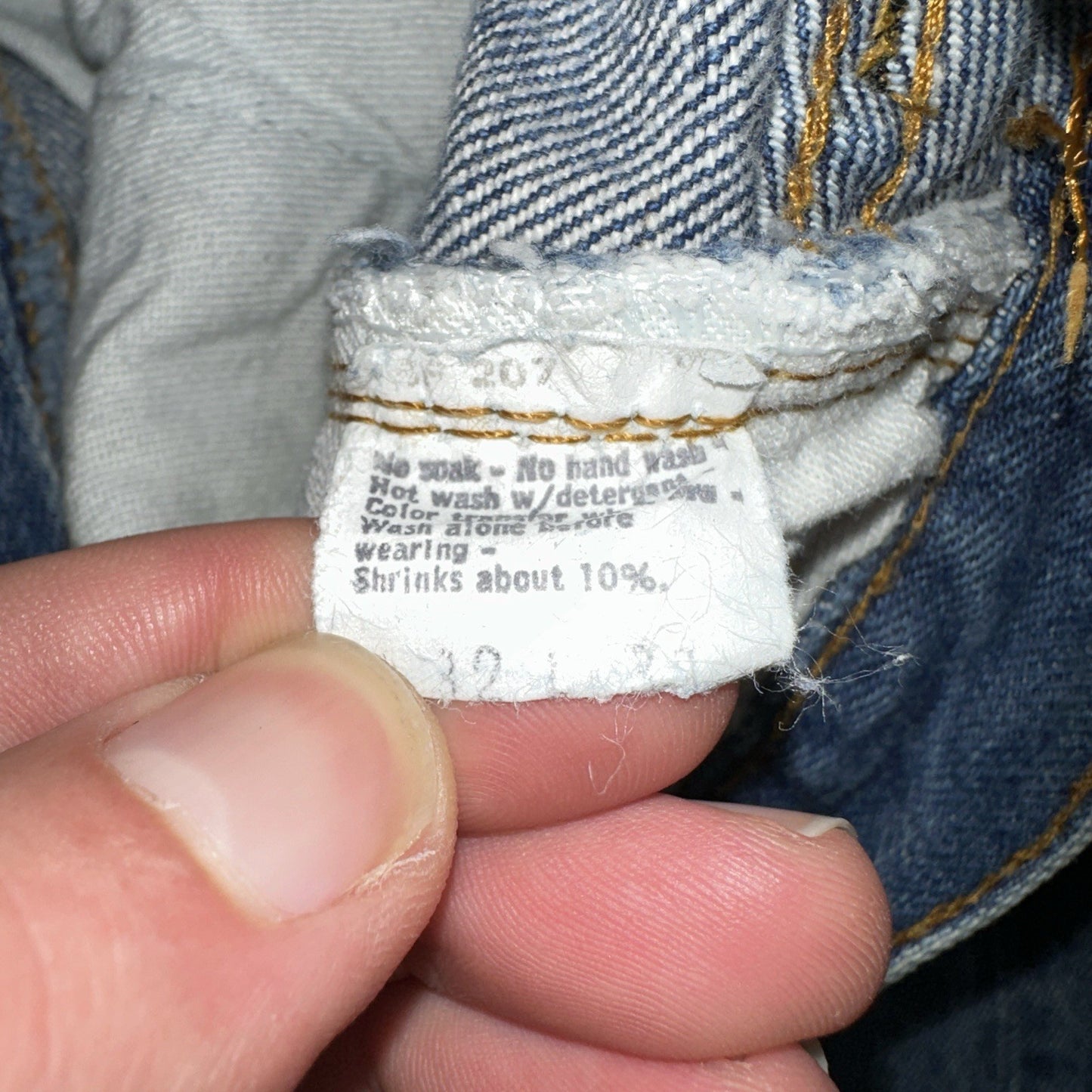 Levis 501 Vintage 80s Redline Selvedge USA XX Jeans Med Wash 32x32 Act 30x29